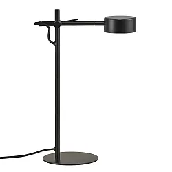 Lampe de table CLYDE IP20, noir , noir mat gradable