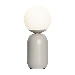 Table lamp NOTTI, E14, IP20, gray