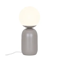 table lamp NOTTI E14 IP20, light brown 