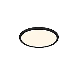 Luminaire de plafond OJA SMART 29 Tunable White, contrôlable par Bluetooth IP20, noir mat gradable