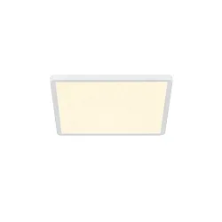 LED Ceiling luminaire OJA SQUARE 29, 14,5W, 3000/4000K, 1600lm, IP20, ring white