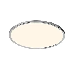 Luminaire de plafond OJA 42 IP54 SCENE SELECT plat, rond, CCT Switch IP54, chrome gradable
