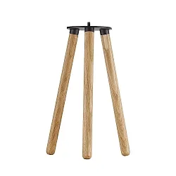 Pied de lampe pour KETTLE TRIPOD 31, marron, mat