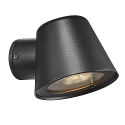 Wall luminaire ALERIA Outdoor luminaire, GU10, IP44, black