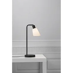 Lampe de table MOLLI E14 IP20, mat, noir 