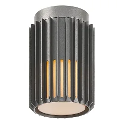 Plafonnier extérieur ALUDRA E27 IP54, seaside anthrazit gradable