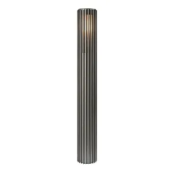 Borne d'éclairage ALUDRA 95 E27 IP44, seaside anthrazit gradable
