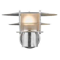 Luminaire mural d’extérieur BASTIA 24 E14 IP54 galvanisé