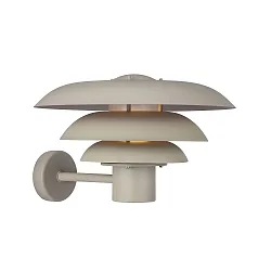 Luminaire mural d’extérieur KURNOS 35 E27 IP54, couleur sable 