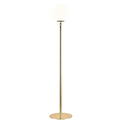 Lampadaire SHAPES E27 IP20 scintillant, laiton, noir