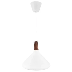 Luminaire à suspension NORI 27 E27 IP20, scintillant, noir , blanche gradable
