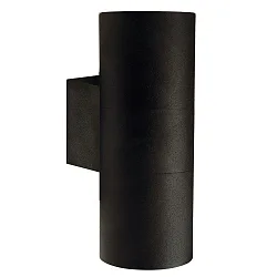 Outdoor Wall luminaire TIN MAXI, double, GU10, IP54, black
