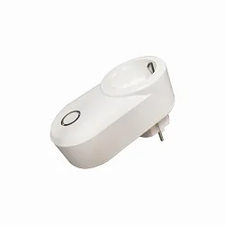 Prise SMART PLUG EU, scintillant, blanche