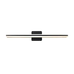 wall luminaire TINIA 60 IP44, black matt dimmable