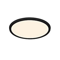 Luminaire de plafond OJA 29 IP54 CCT angulaire, CCT Switch, on/off IP54, noir mat 