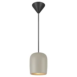 pendant luminaire NOTTI 10 E27 IP20, grey 