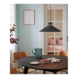 pendant luminaire DIAL 45 E27 IP20, black 
