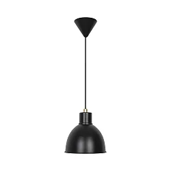 Luminaire à suspension POP E27 IP20, noir mat gradable