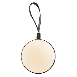 Lampe rechargeable BRING TO-GO 12 avec capteur, avec connexion USB, avec ruban IP54, noir, blanche gradable