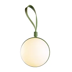 Lampe rechargeable BRING TO-GO 12 avec capteur, avec connexion USB, avec ruban IP54, vert, blanche gradable