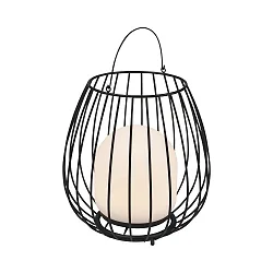 Lampe rechargeable JIM TO-GO avec interrupteur, avec connexion USB IP54, noir gradable