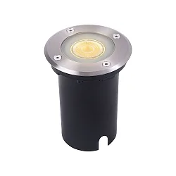 Projecteur encastré ANDOR ROUND GU10 IP67, acier inoxydable 