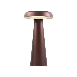 Lampe de table ARCELLO IP54, laiton, bruni 