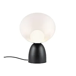 Lampe de table HELLO E14 IP20, noir  