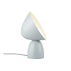 Lampe de table HELLO E14 IP20, gris 