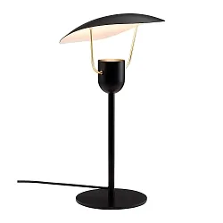 Lampe de table FABIOLA GU10 IP20, noir 