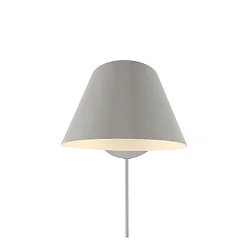 Luminaire mural STAY SHORT E27 IP20, gris 