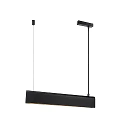 Luminaire à suspension BEAU 50 S14S IP20, noir mat gradable
