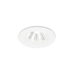 Downlight FREMONT lot de 3 IP65, blanche gradable