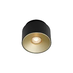 Luminaire de surface TORONE GU10 IP20, noir gradable