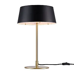Lampe de table CLASI E14 IP20, noir mat 