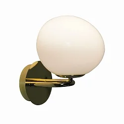 wall luminaire SHAPES E14 IP20, polished brass 