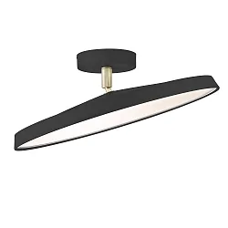 ceiling luminaire KAITO 2 PRO 40 IP20, black dimmable