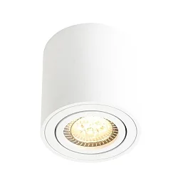 Spot SABONIS GU10 IP20, blanche gradable