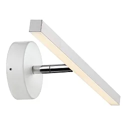 Luminaire de miroir IP S13 40 IP44, blanche 