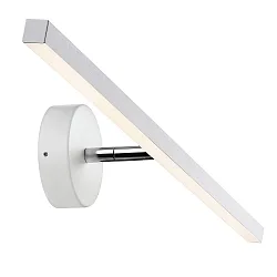 Luminaire de miroir IP S13 60 IP44, blanche 