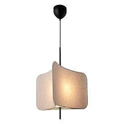 pendant luminaire TINTO E27 IP20, black dimmable