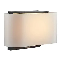 Lampe murale solaire PIOLA UP/DOWN IP44, blanche 