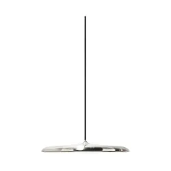 Luminaire à suspension ARTIST 40 IP20, acier inoxydable gradable