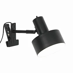 Lampe à pince MATIS E27 IP20, noir 