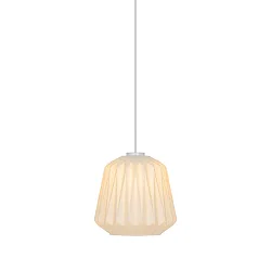 Luminaire à suspension ELBIE E27 IP20, blanche gradable