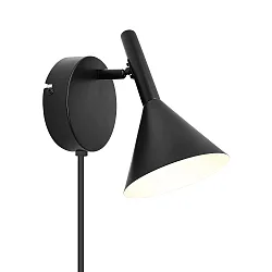 Luminaire mural KELVIS GU10 IP20, noir 