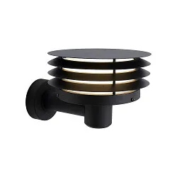 outdoor wall luminaire CIRELLA E27 IP54, seaside black dimmable