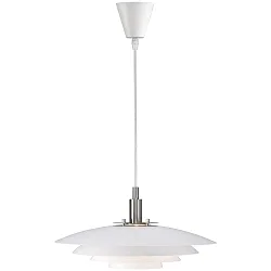 Luminaire à suspension BRETAGNE G9 IP20, blanche