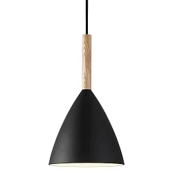 Luminaire à suspension PURE 20 E27 IP20, noir 