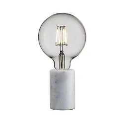 Lampe de table SIV 2 E27 IP20, blanche 